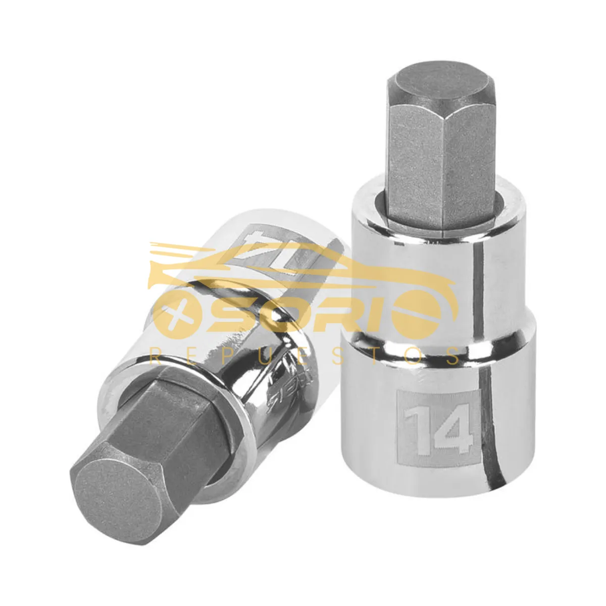 copa corta estria 1 2 14mm sata 1 2 14mm st24208sc