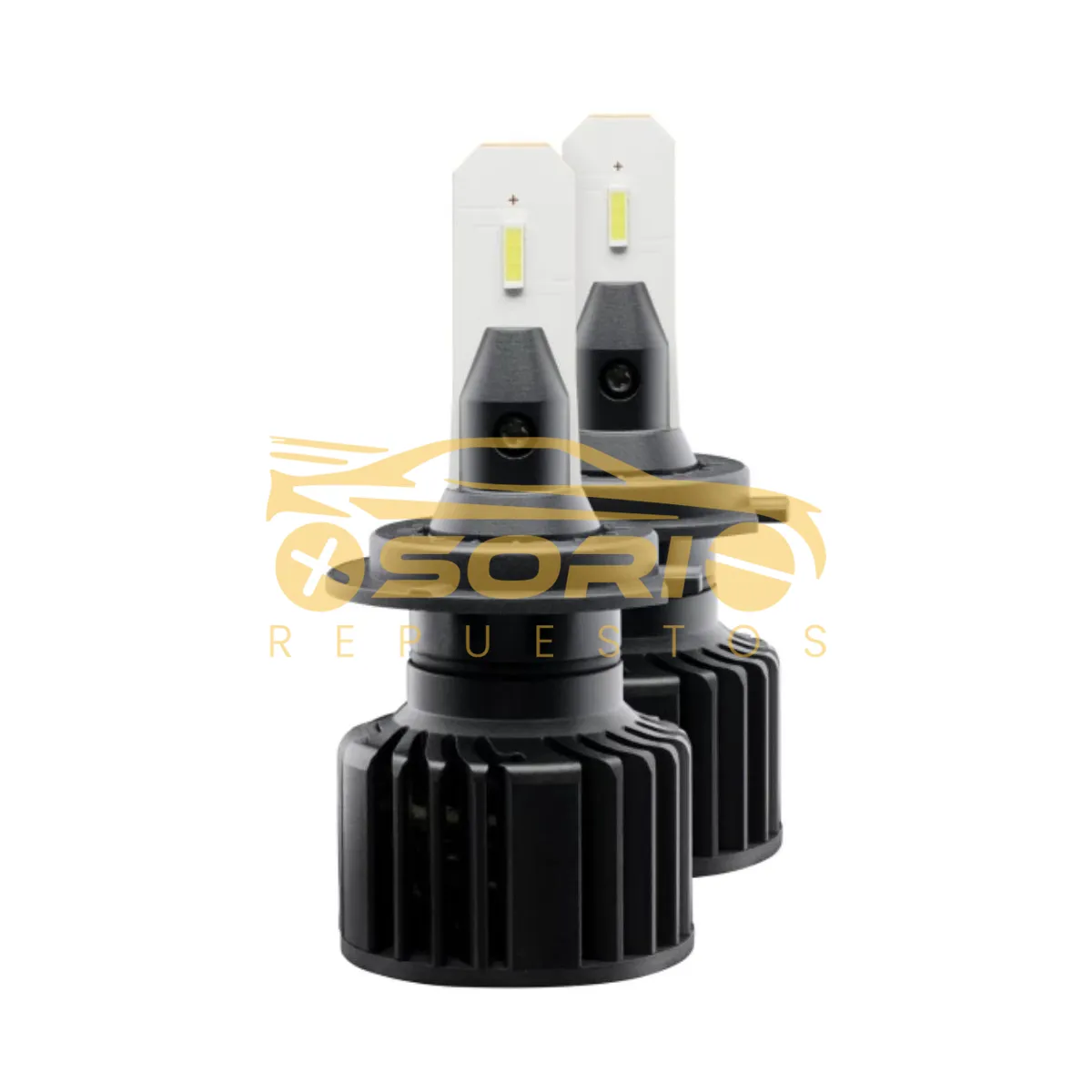 juego bombillos h7 led hella 12v 24 par 358450001