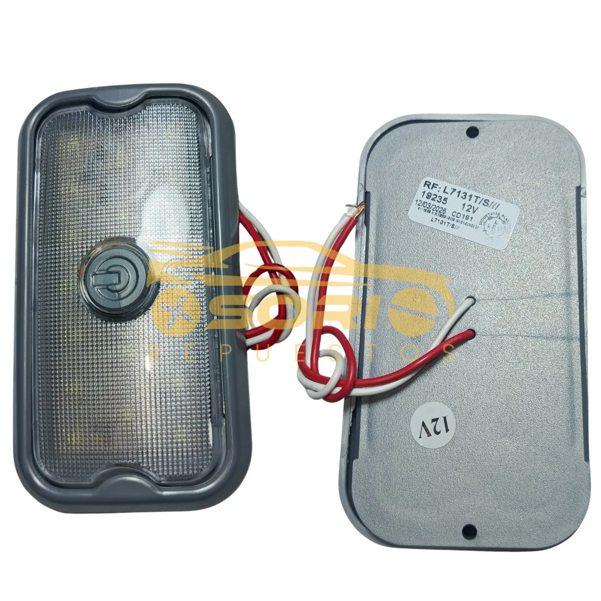 lampara techo con switch rayco yh 7131l