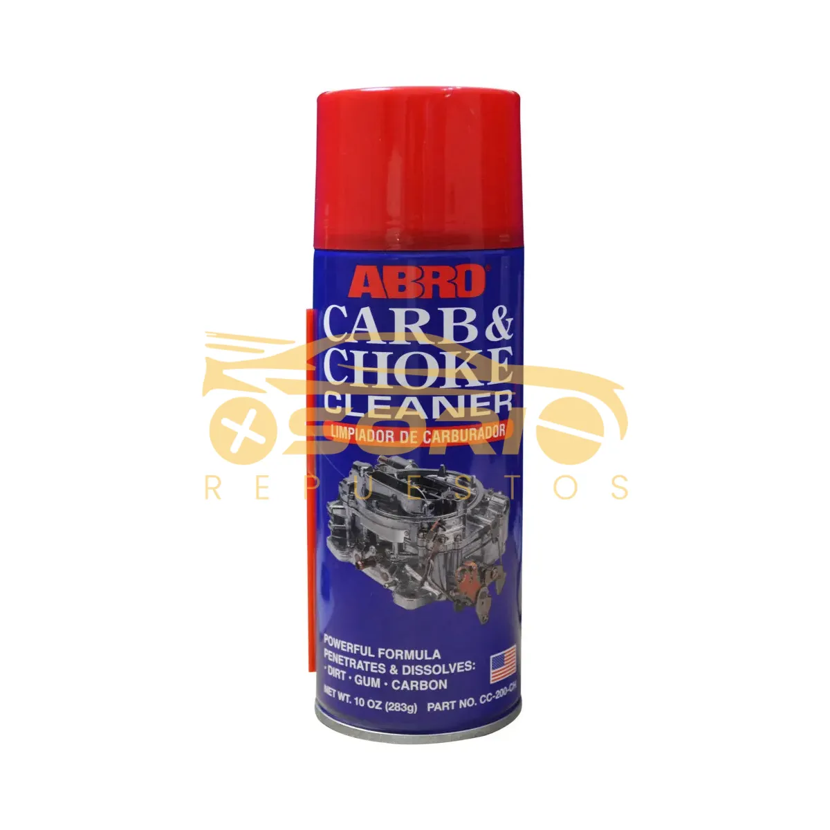 limpiador de carburador 400 ml abro cc200