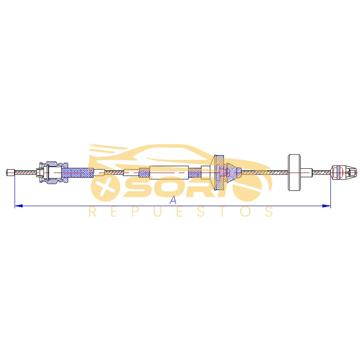guaya clutch navcar renault megane todos scenic todos renem 2147