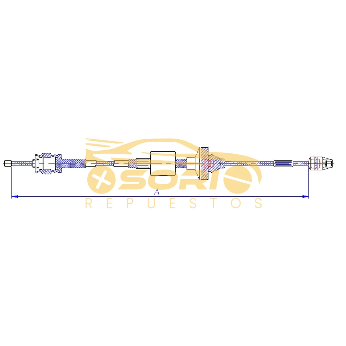 guaya clutch navcar renault clio todos renem 2390