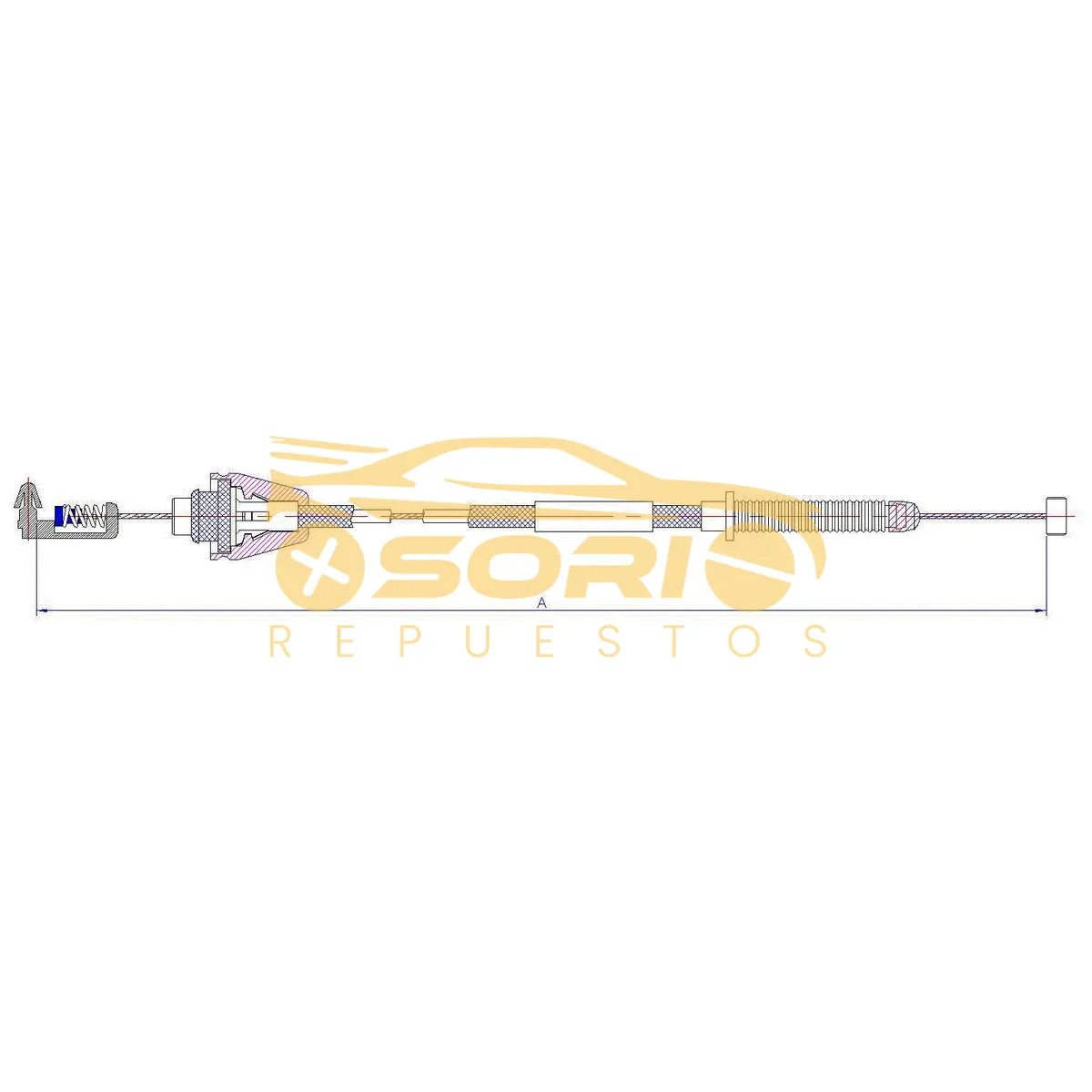 guaya acelerador navcar renault twingo todos renac 2144