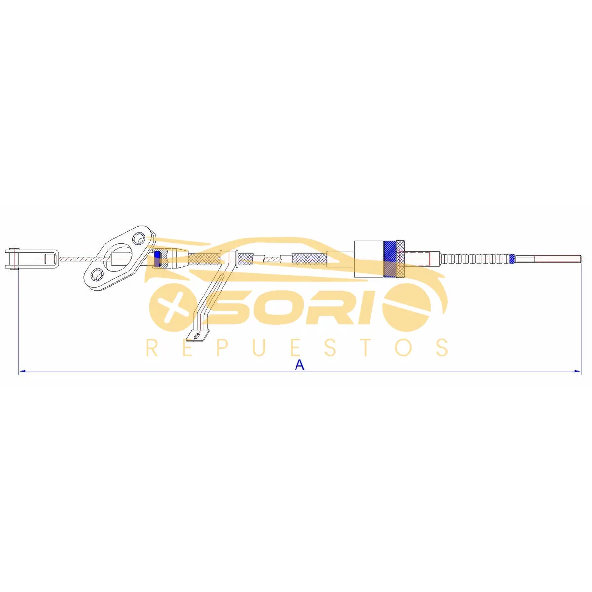 guaya clutch navcar mazda 323 nx 1984 199 323 todos maze 250