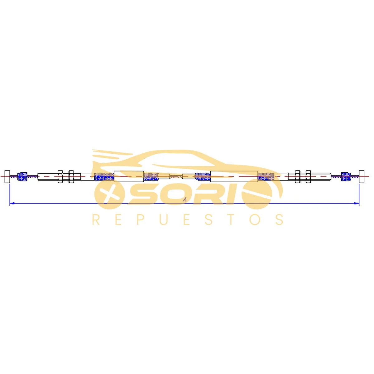 guaya acelerador navcar chevrolet super carry tod cara 141