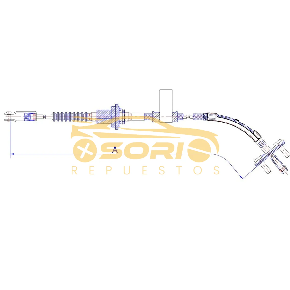 guaya clutch navcar kia picanto ion 14 kiaem 3573
