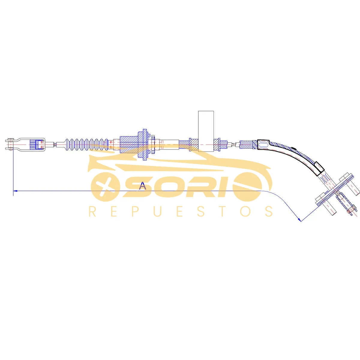 guaya clutch navcar hyundai eon todos grand i10 hyuem 3846