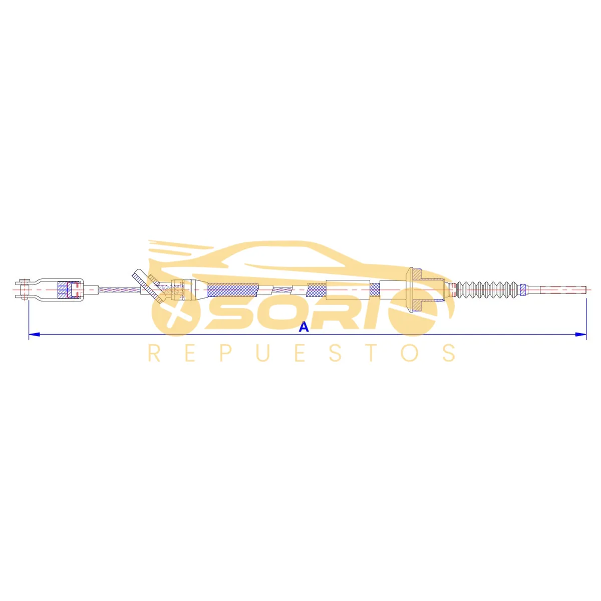 guaya de clutch navcar suzuki swift 13 20 suzem 3971