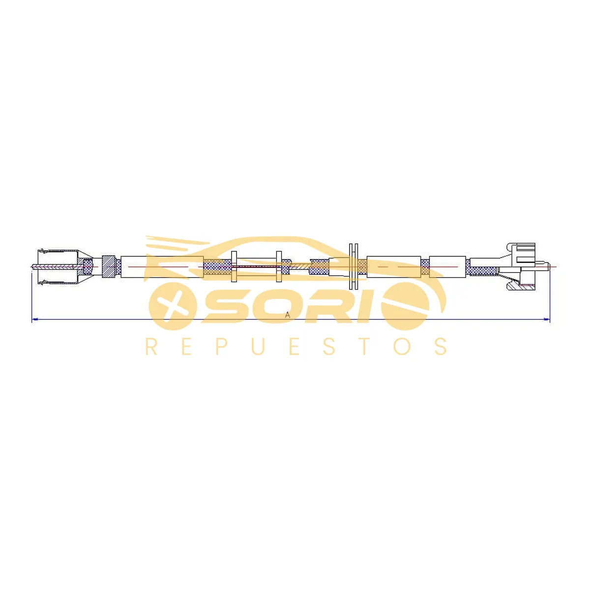 guaya velocimetro navcar chevrolet vitara 4p vitara 5p vitara todos gmcvz 699