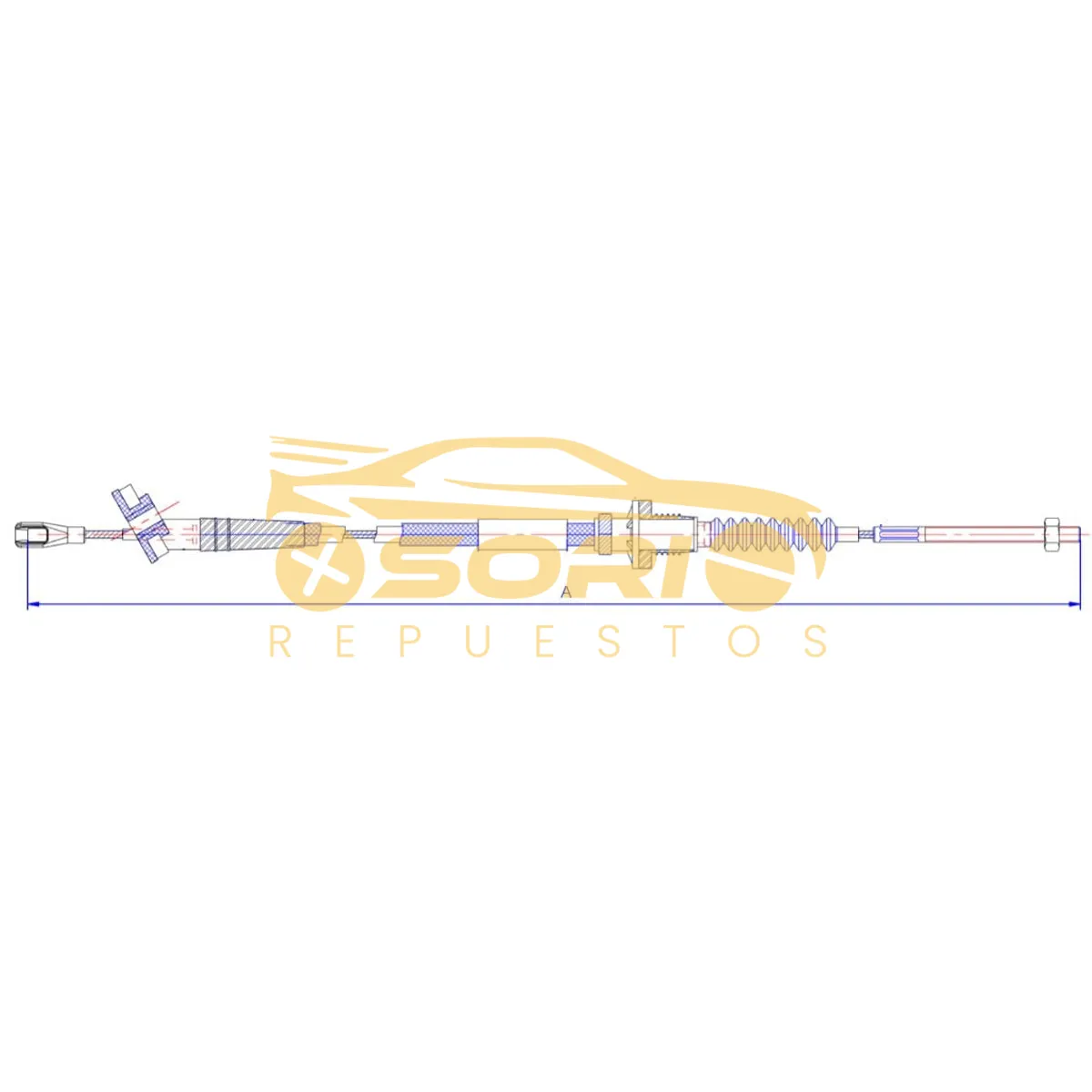 guaya clutch navcar chevrolet n 300 todos cheem 4140