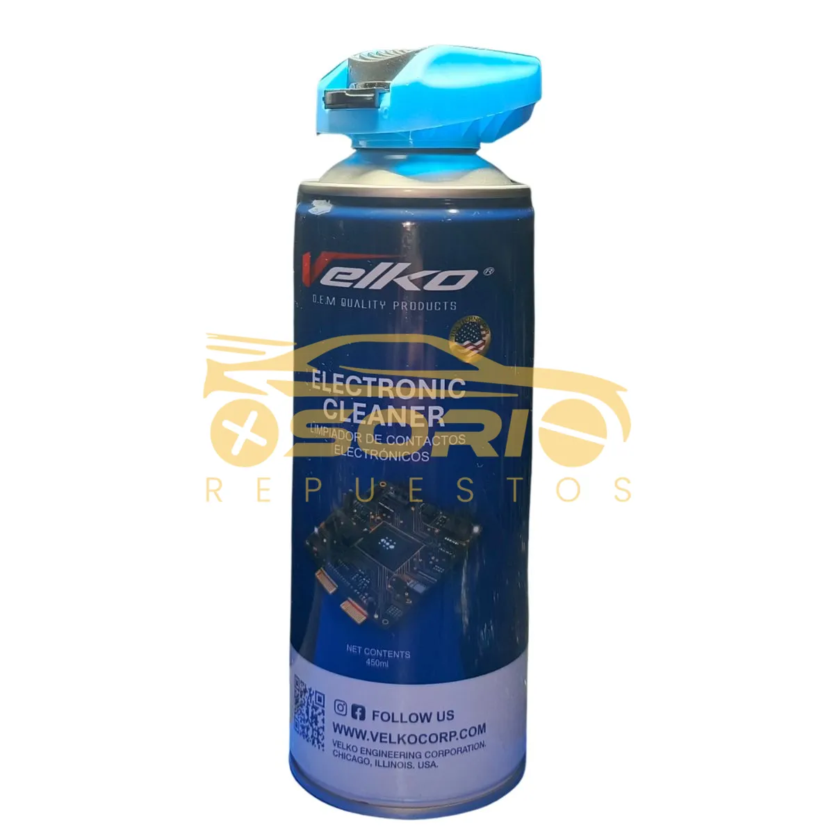 limpiador electronico 250ml velko 250ml vkr712011