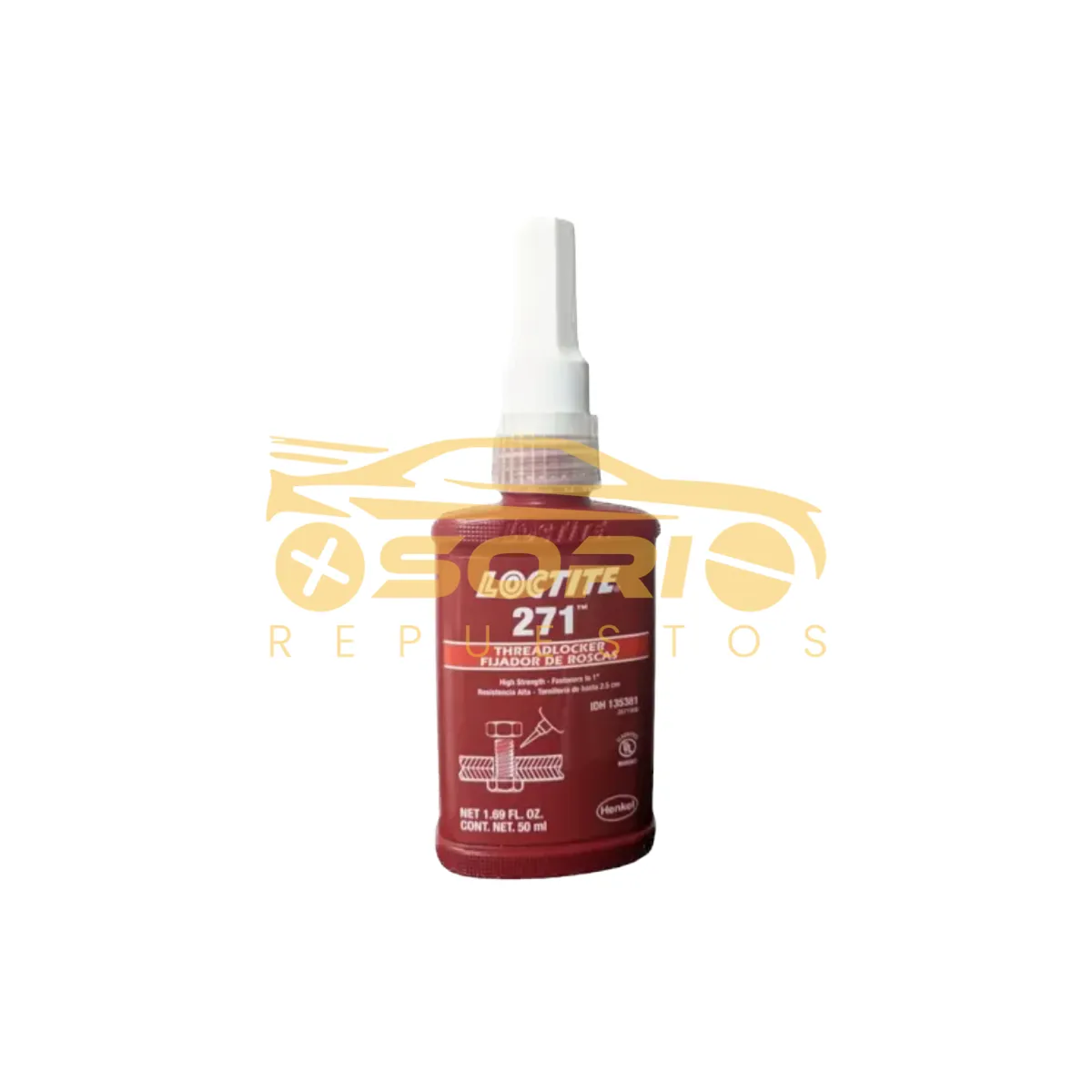 trabarosca fuerza alta loctite 271 6