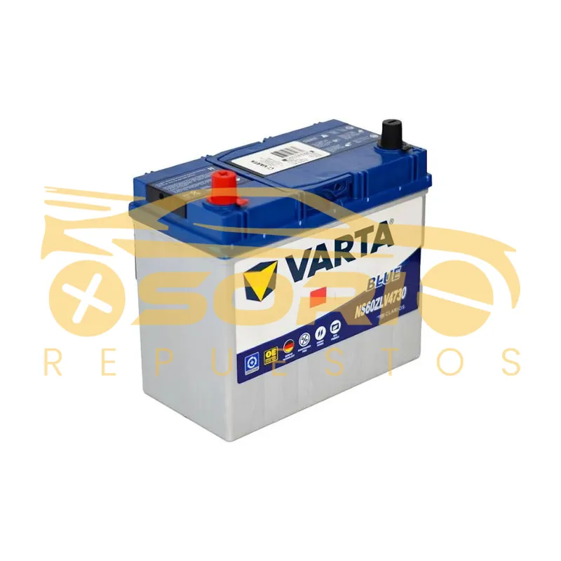 bateria ns60 grande izquierda varta largo 236 mm ancho 127 mm alto 223 mm chevrolet sail todos swift 1 0 swift 1 3 ns60zv4730