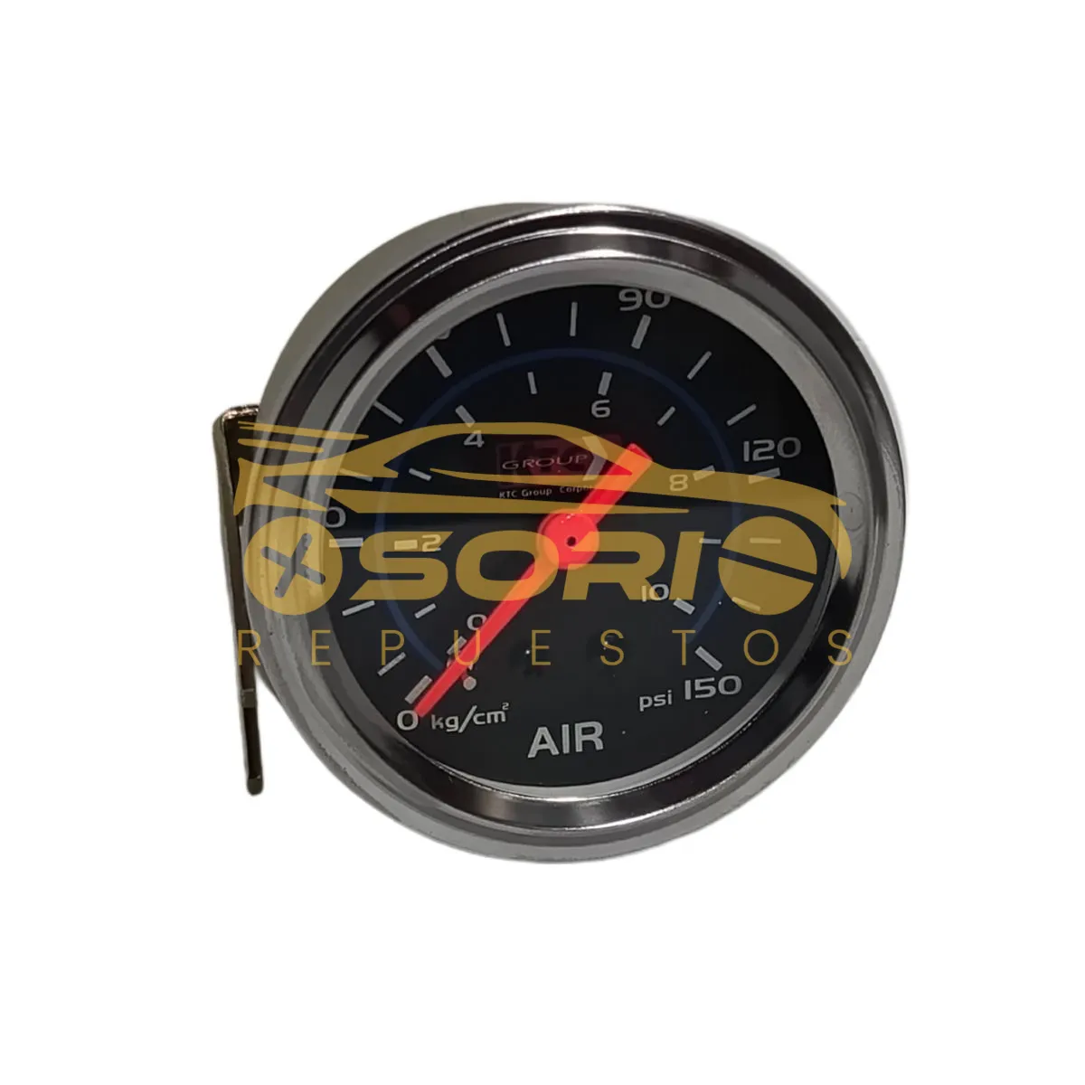 reloj de aire cromado ktc 216 021