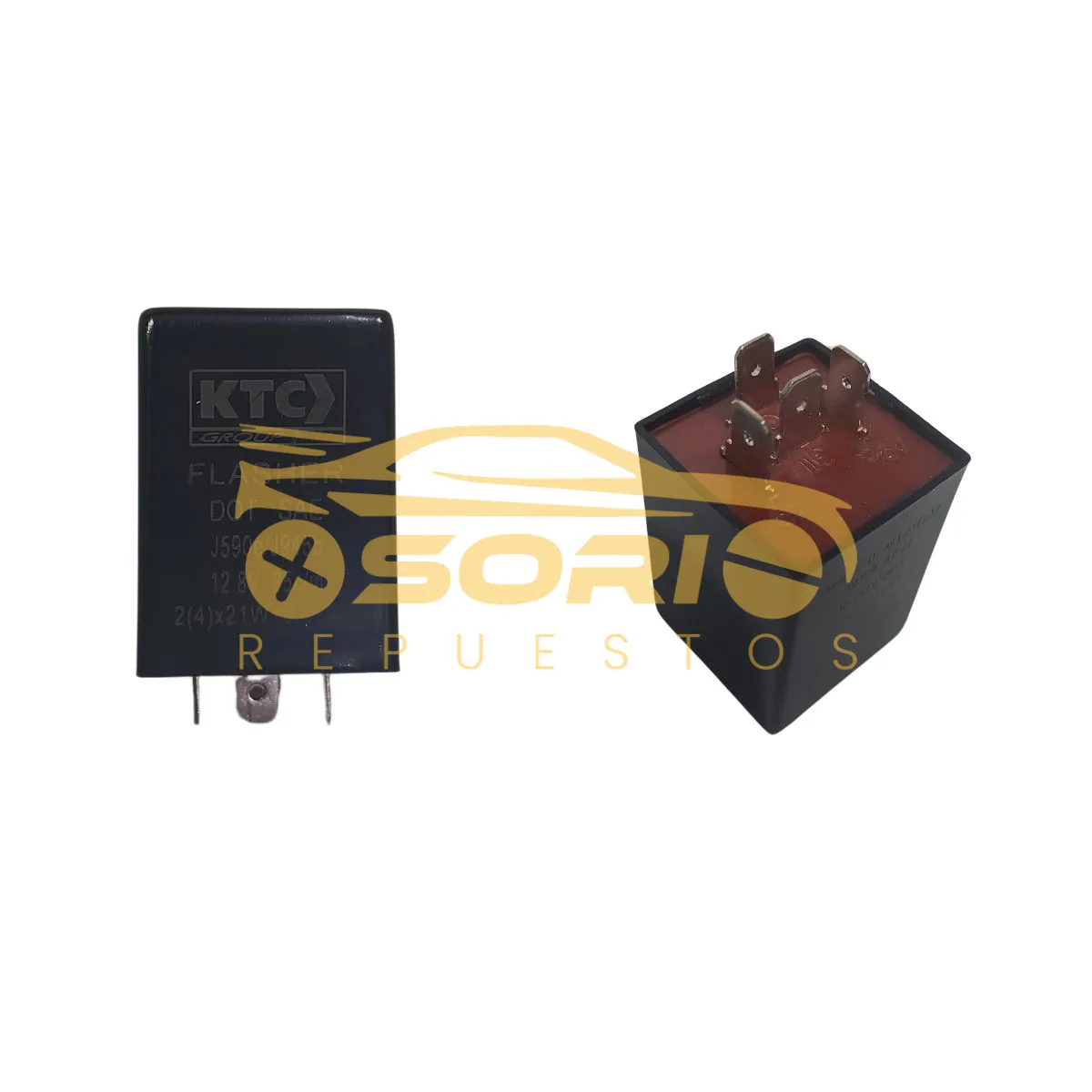 flasher 4 patas ktc renault clio logan 8 15 1 4 r19 214 003