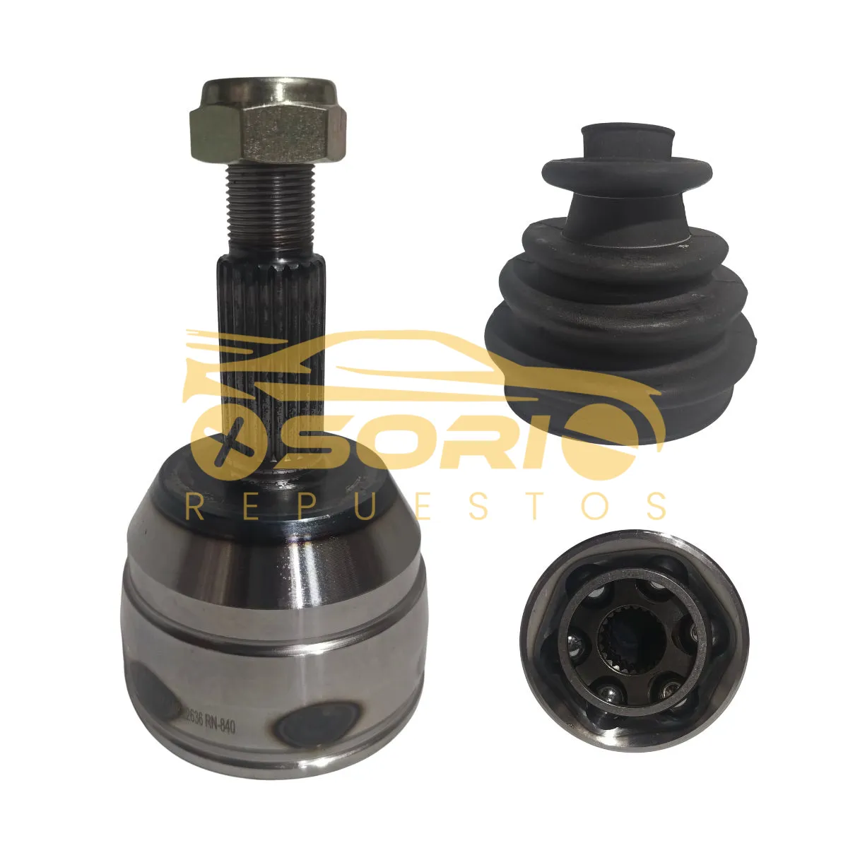 punta eje lado rueda gap 23 23 57 p i renault kango todos rn 840