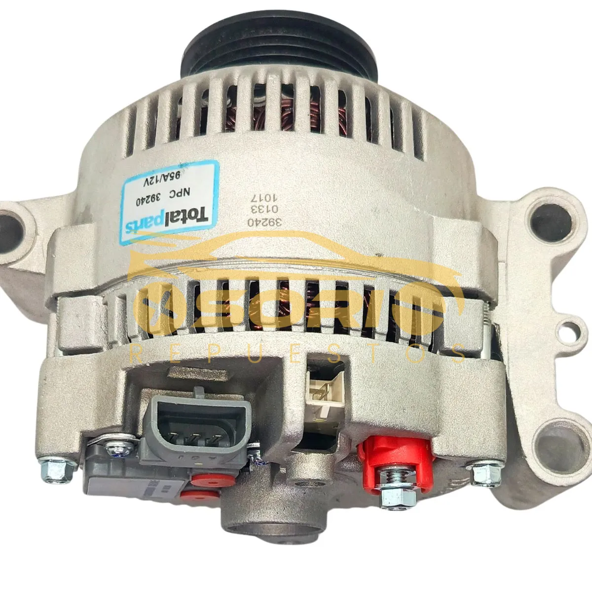alternador 12v totalparts ford bronco todos explorer todos f150 todos 7750n 6g2