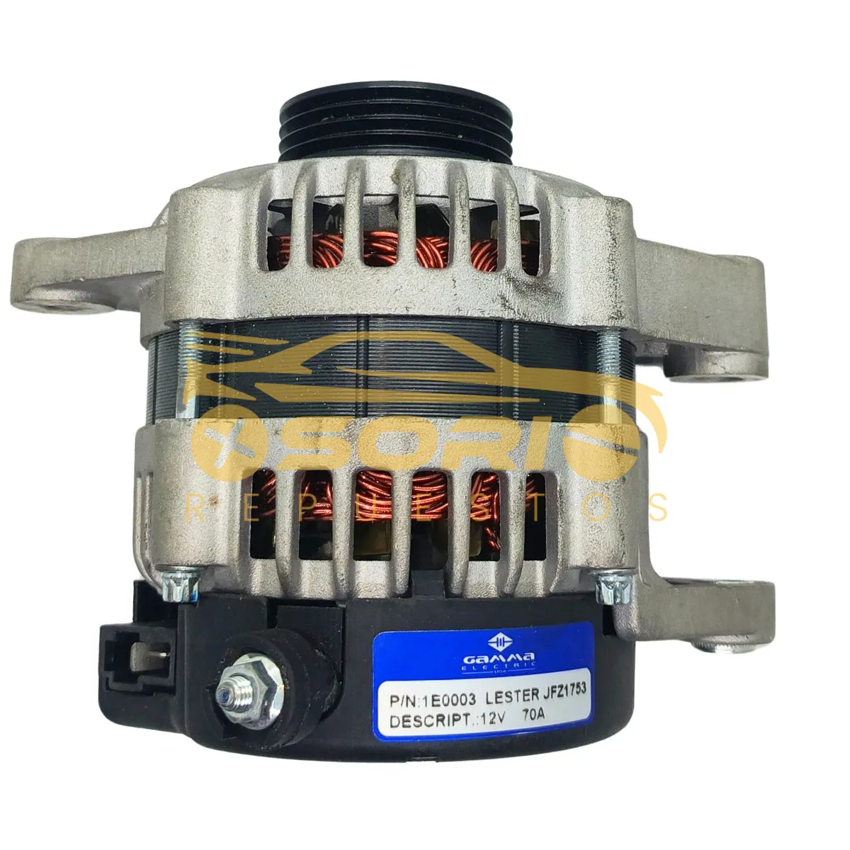 alternador 70a gamma electric usa chana todos todos chery qq todos fiat lada todos 1e 0003n