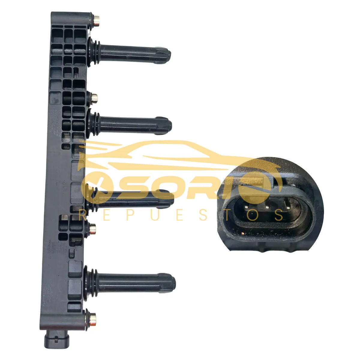 bobina tipo riel original safe chevrolet optra 1 8 96415010