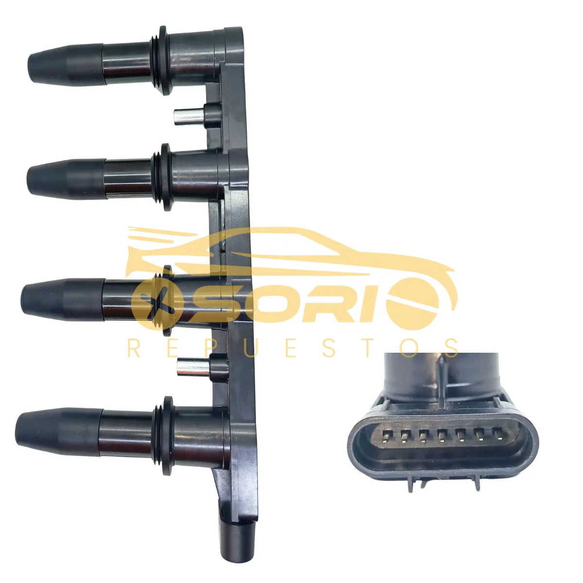 bobina tipo riel acdelco chevrolet sonic todos tracker 1 8 19315518