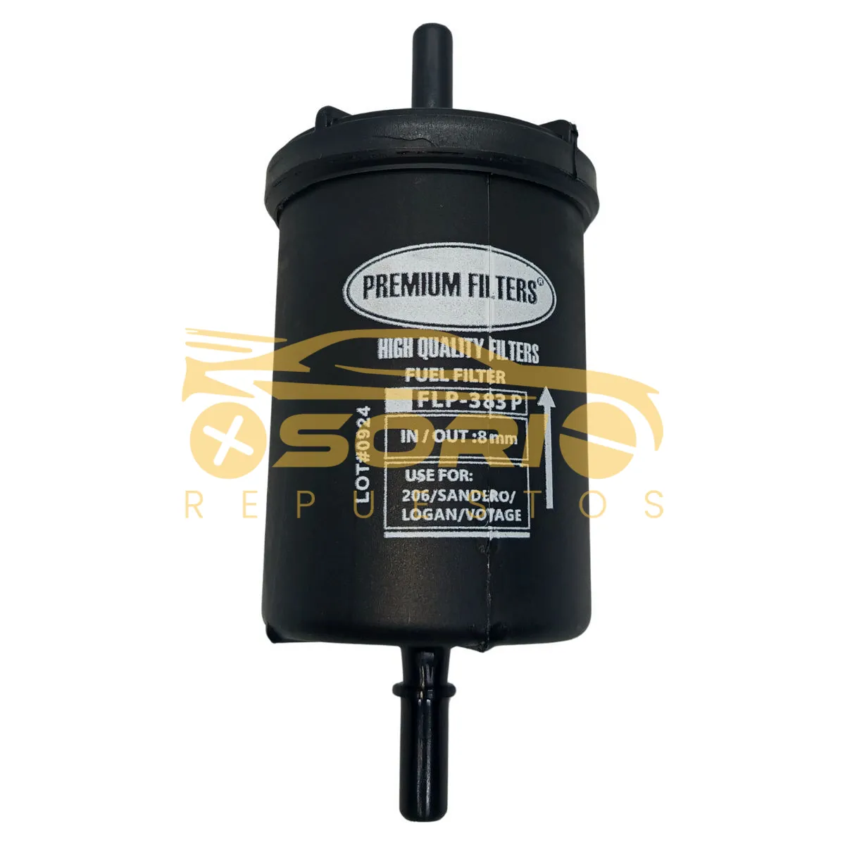 filtro de gasolina plastico premium filters renault clio logan 8 15 1 4 megane flp383p