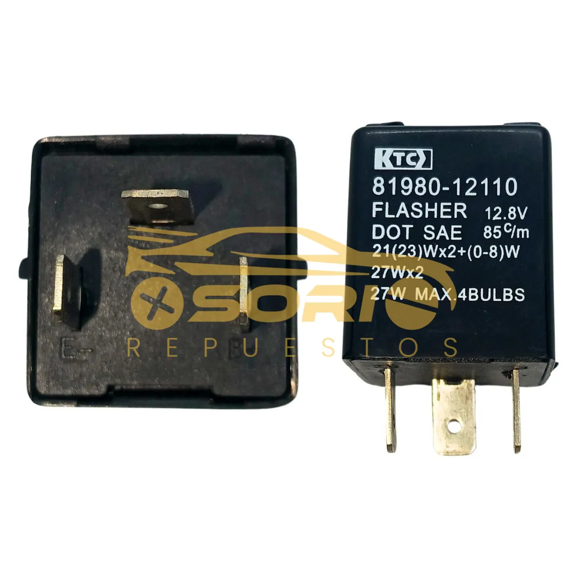 flasher 3 patas electronico usal ktc 214 002