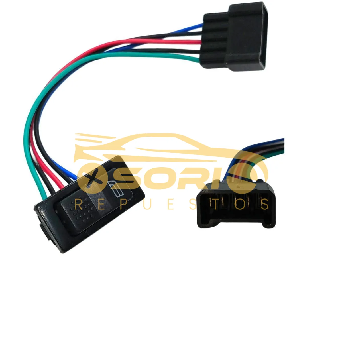 switch elevavidrios con cable genuine parts 13001 r