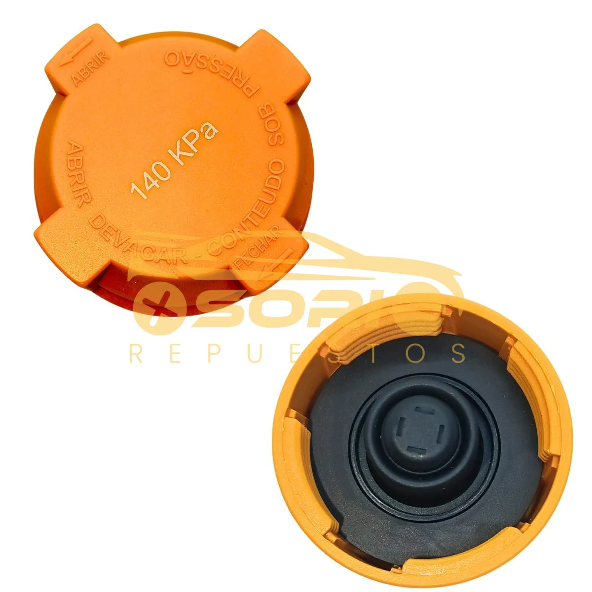 tapa tarro deposito de agua titan chevrolet aveo todos daewoo racer cielo 200 tb 473