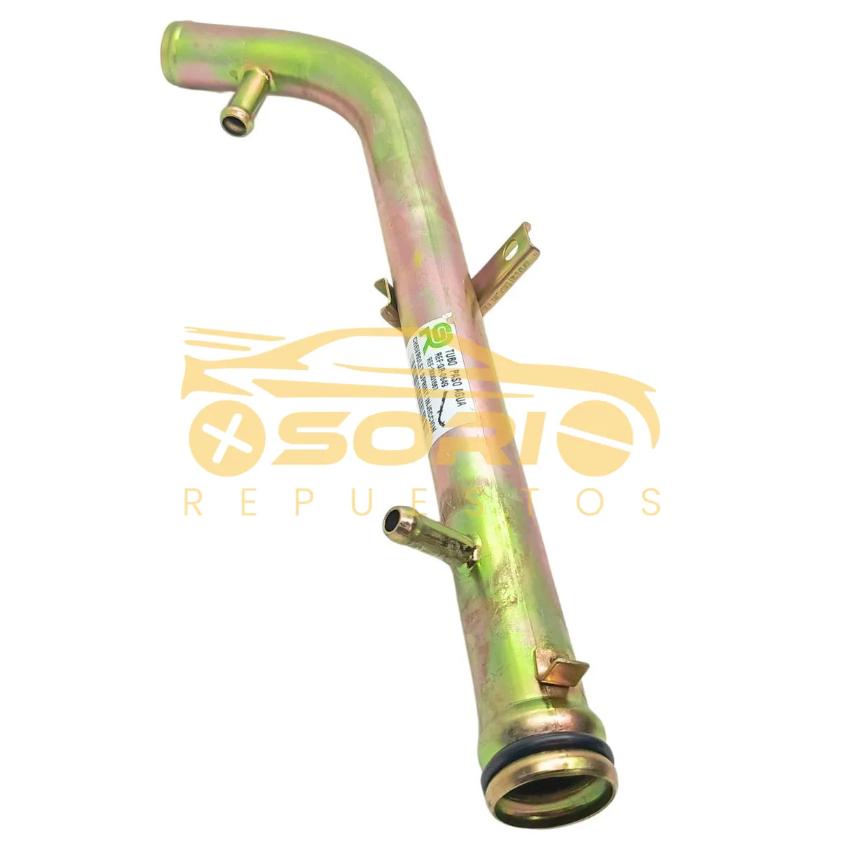 tubo de calefaccion curvo largo gr chevrolet sprint iny 17840 86x50
