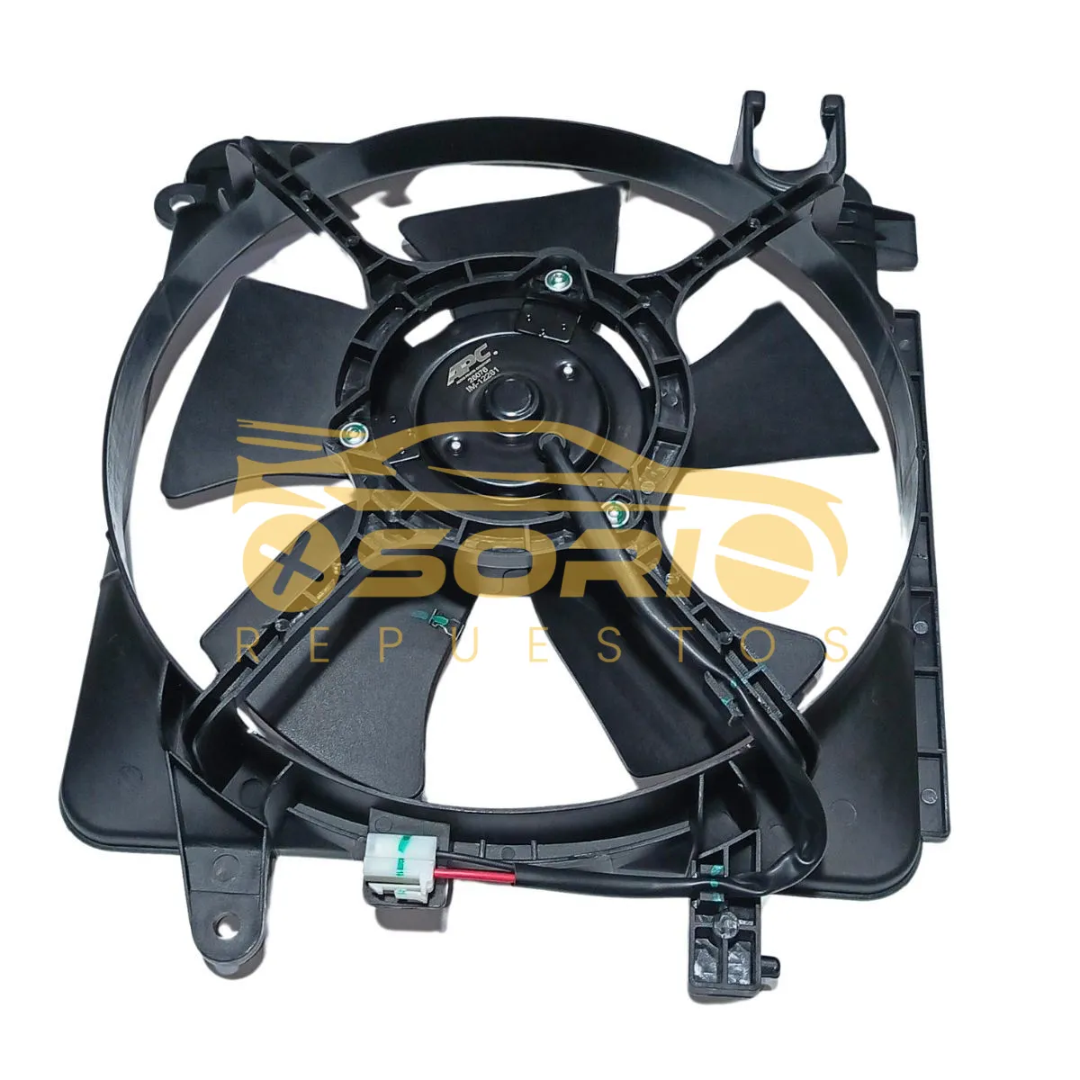 motoventilador completo comercial apc chevrolet spark cronos 06 96395500