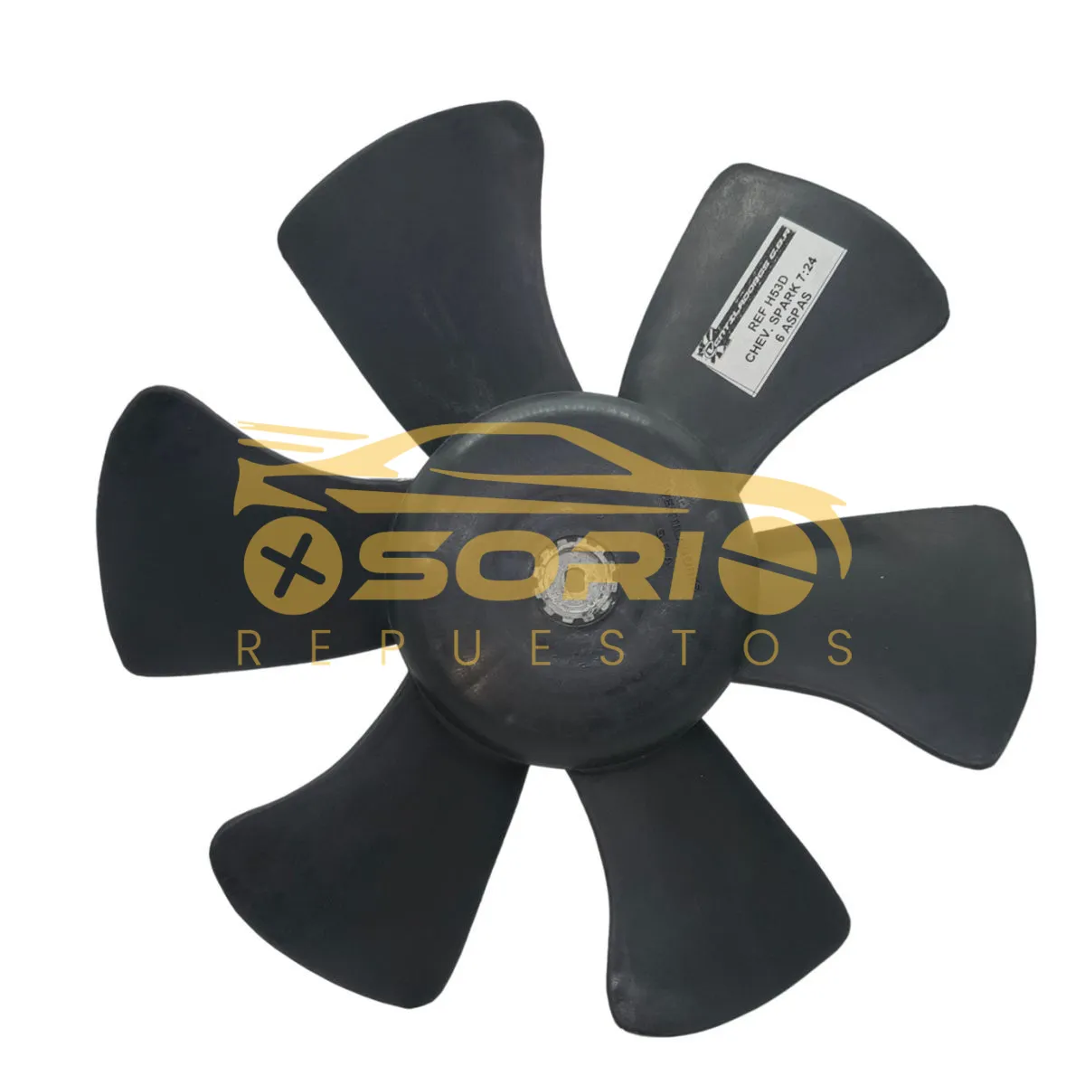 ventilador 5 aspas generica chevrolet spark 5 daewoo matiz todos 7201
