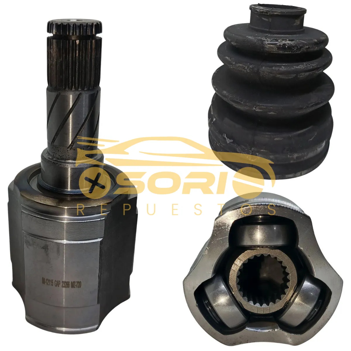 punta eje lado caja izquierda automatico technogama mazda 626 milenio 199 mz 720