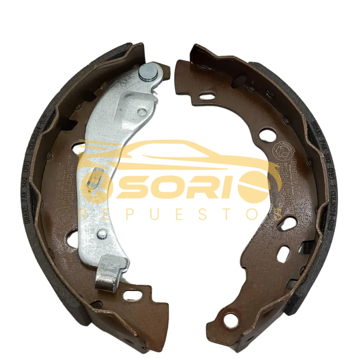 bandas traseras brake pak renault citius todos clio ii todos logan 15 21 1 6 bp 7148