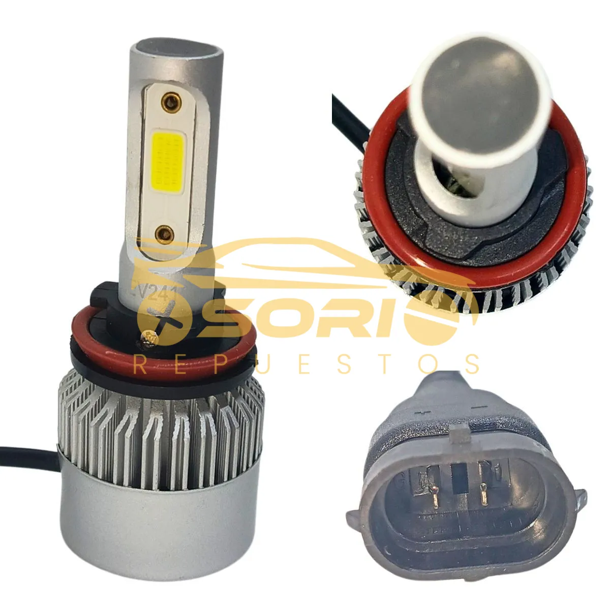bombillo h11 led h16 h8 s2 s2 led h11