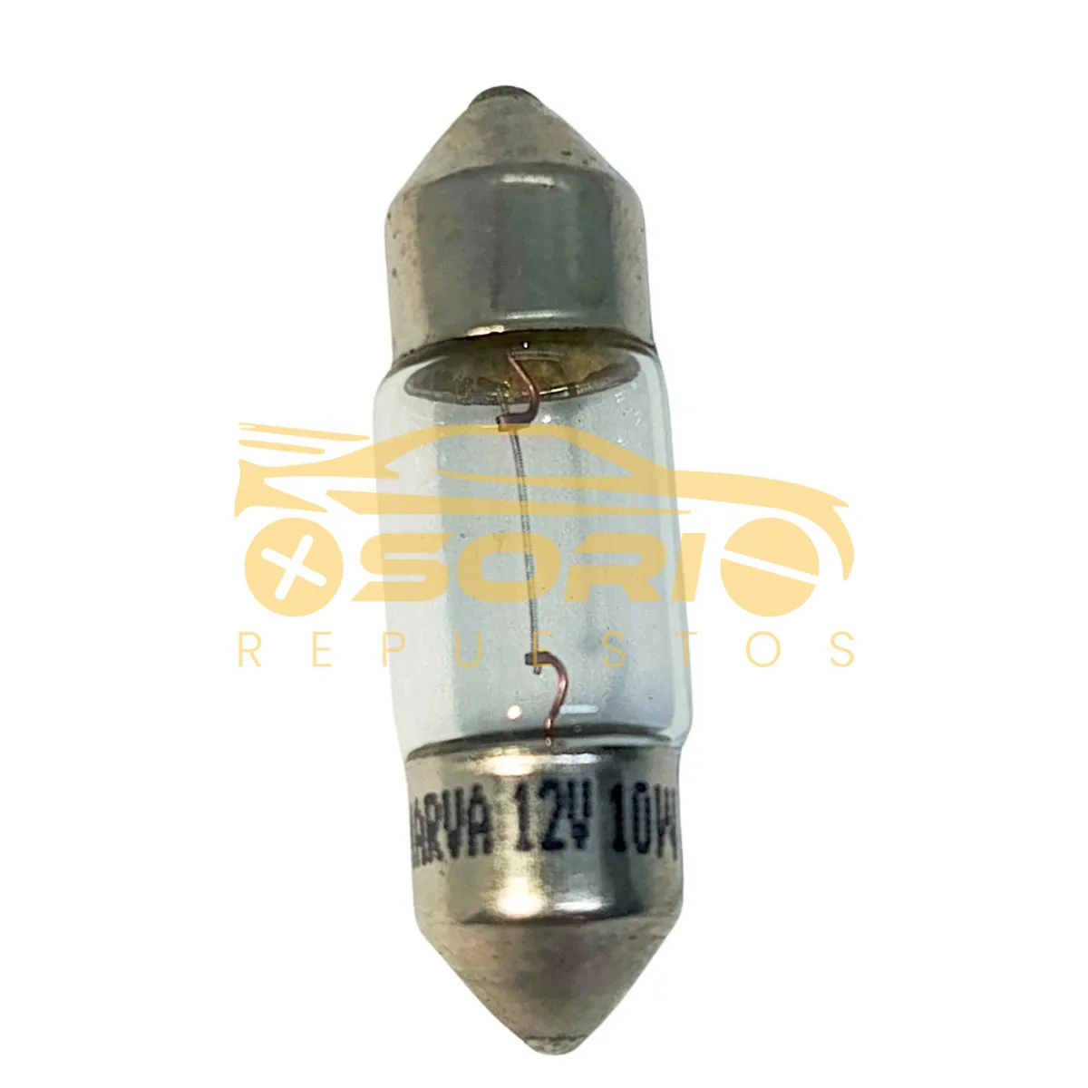 bombillo techo corto 12v 10w narva ktc 17315