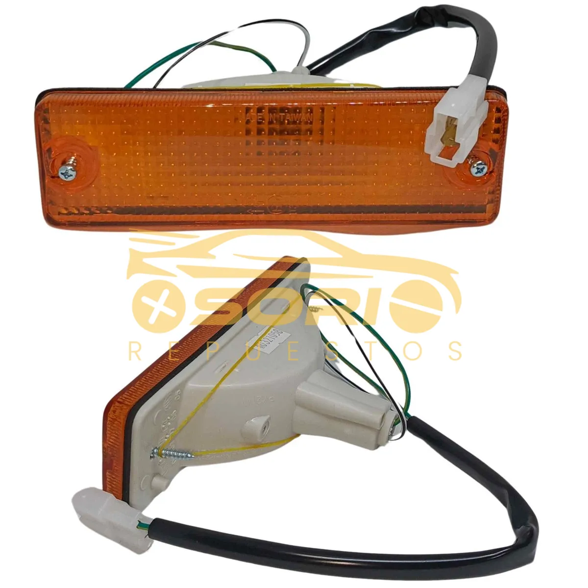 lampara bomper direccional depo mazda 323 todos 626 asahi 90 92 b2 0 77 87 004 177 6e