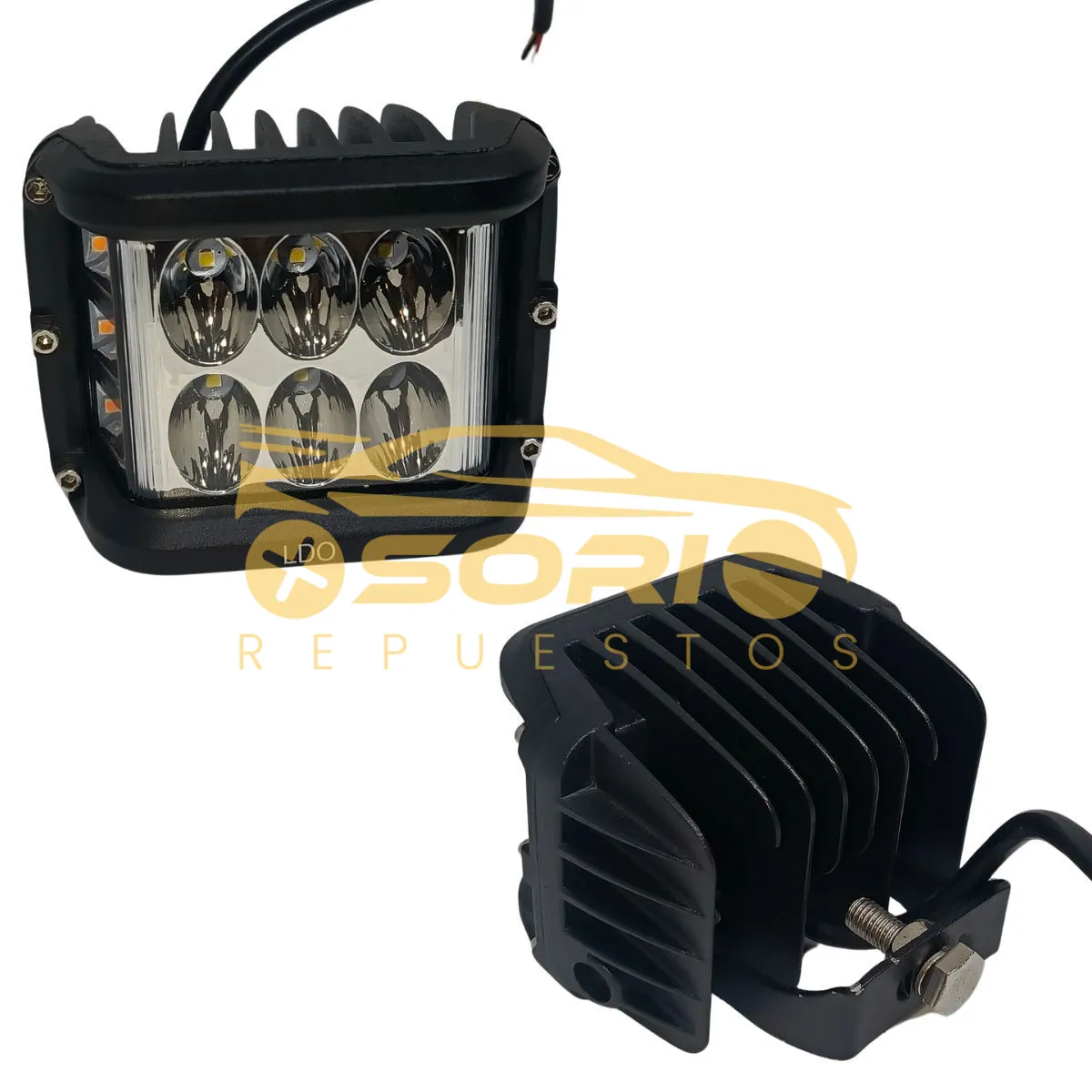 exploradora cuadrada led global ex 029l