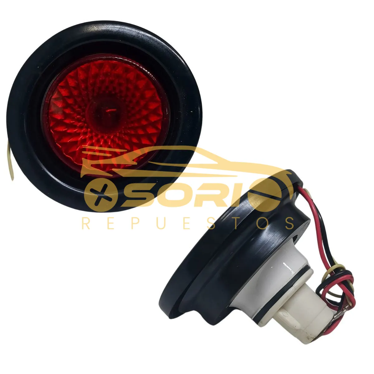 lampara stop de incrustar redondos 12v sin marca 507