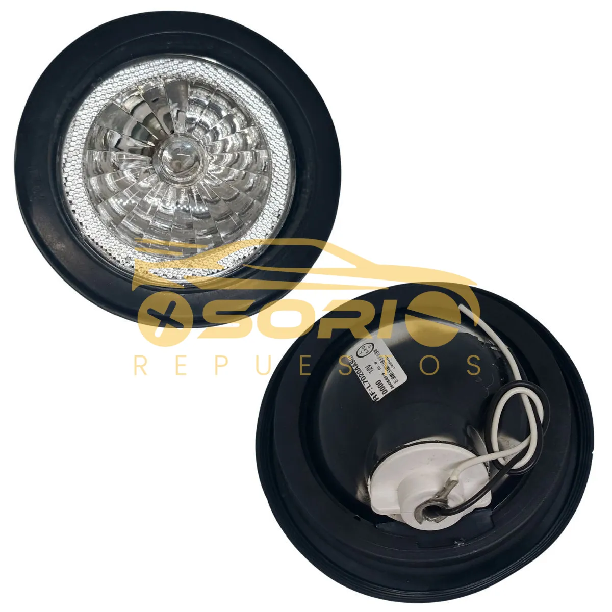 lampara encauchetada cristal generica l 7020aaa