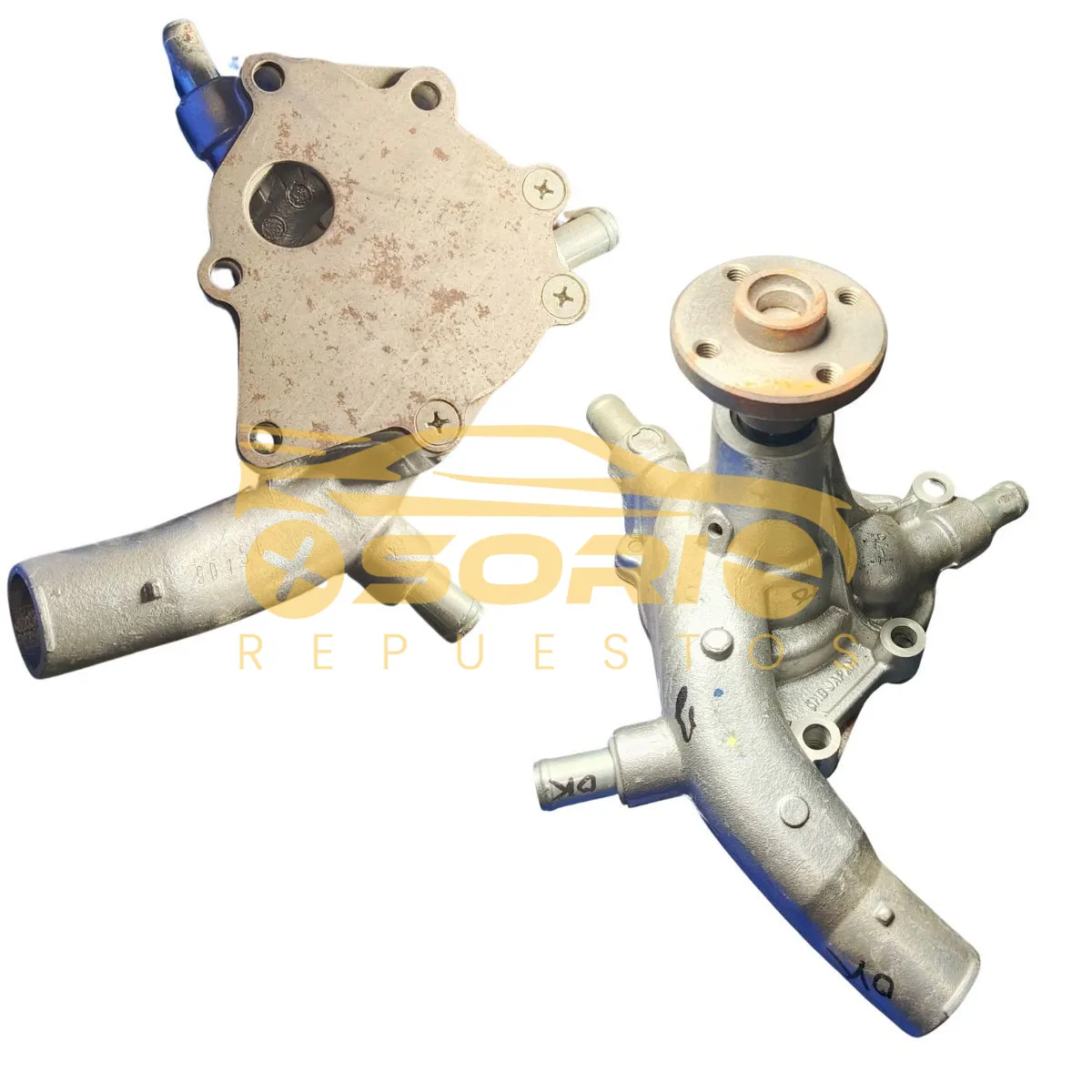 bomba de agua gmb toyota 3f todos land cruiser to gwt 75a