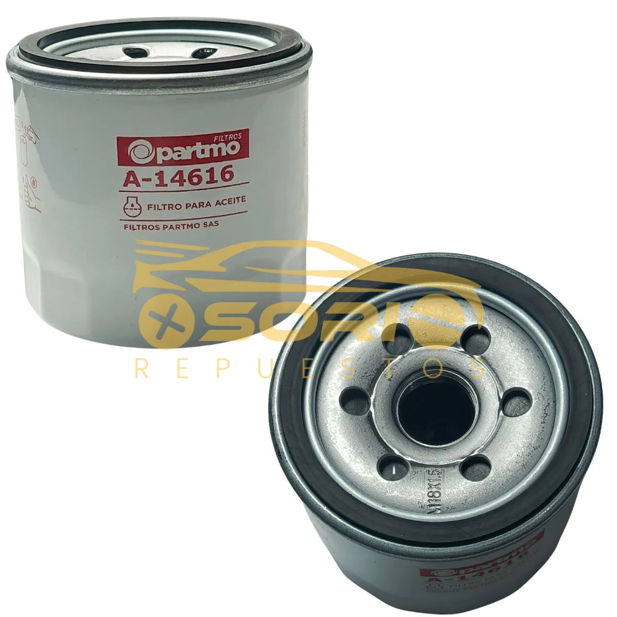 filtro aceite a 14616 partmo chevrolet joy 2021 n 200 n 300 a 14616p