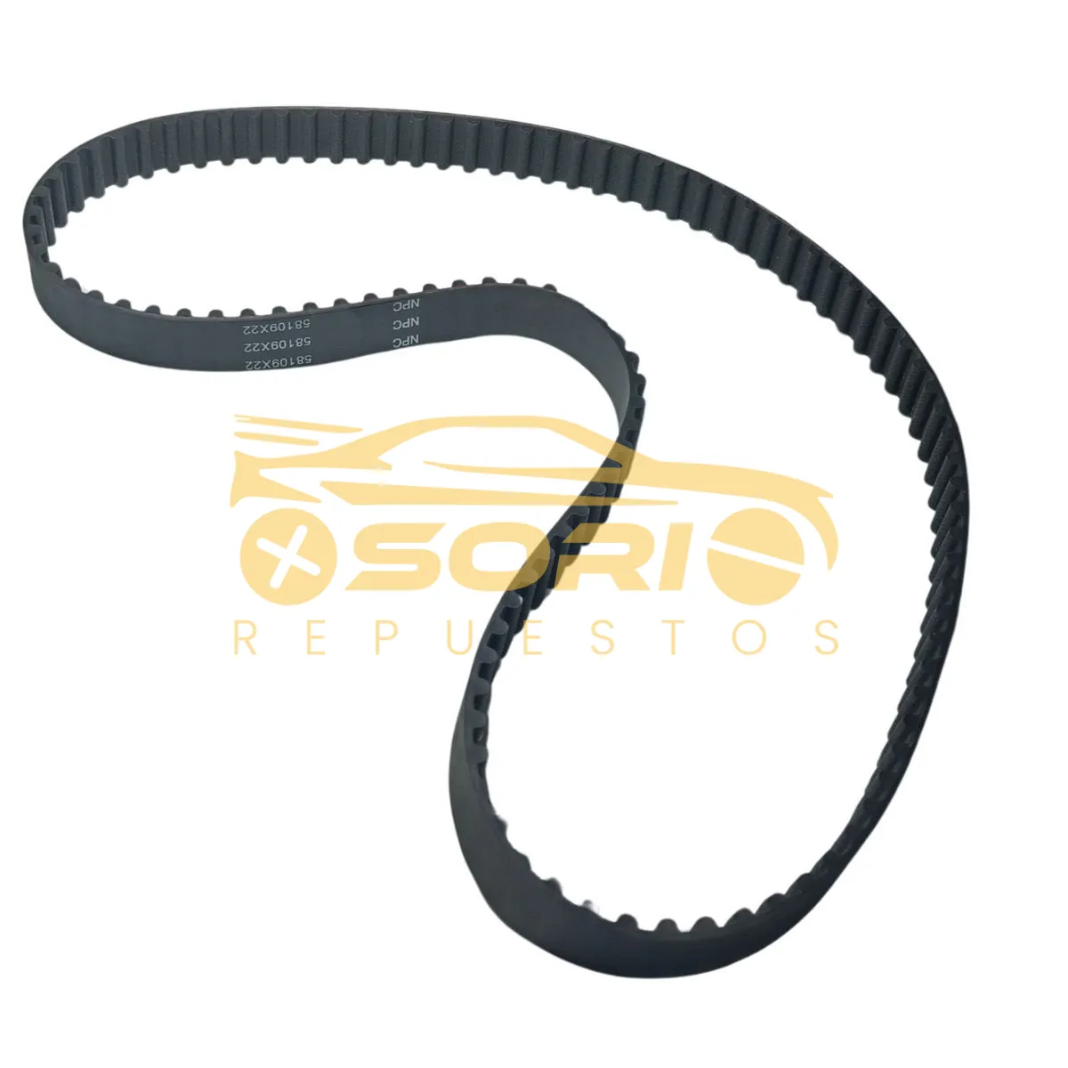 correa distribucion 109 rdos dayco 21 3mm mazda 626 asahi 90 92 22094432