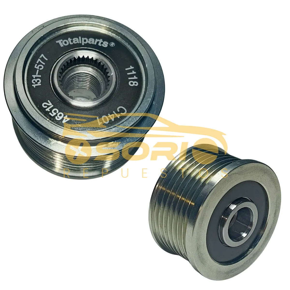 polea alternador generica ford ranger todos mazda bt 50 4x4 toyota vigo todos 46512c