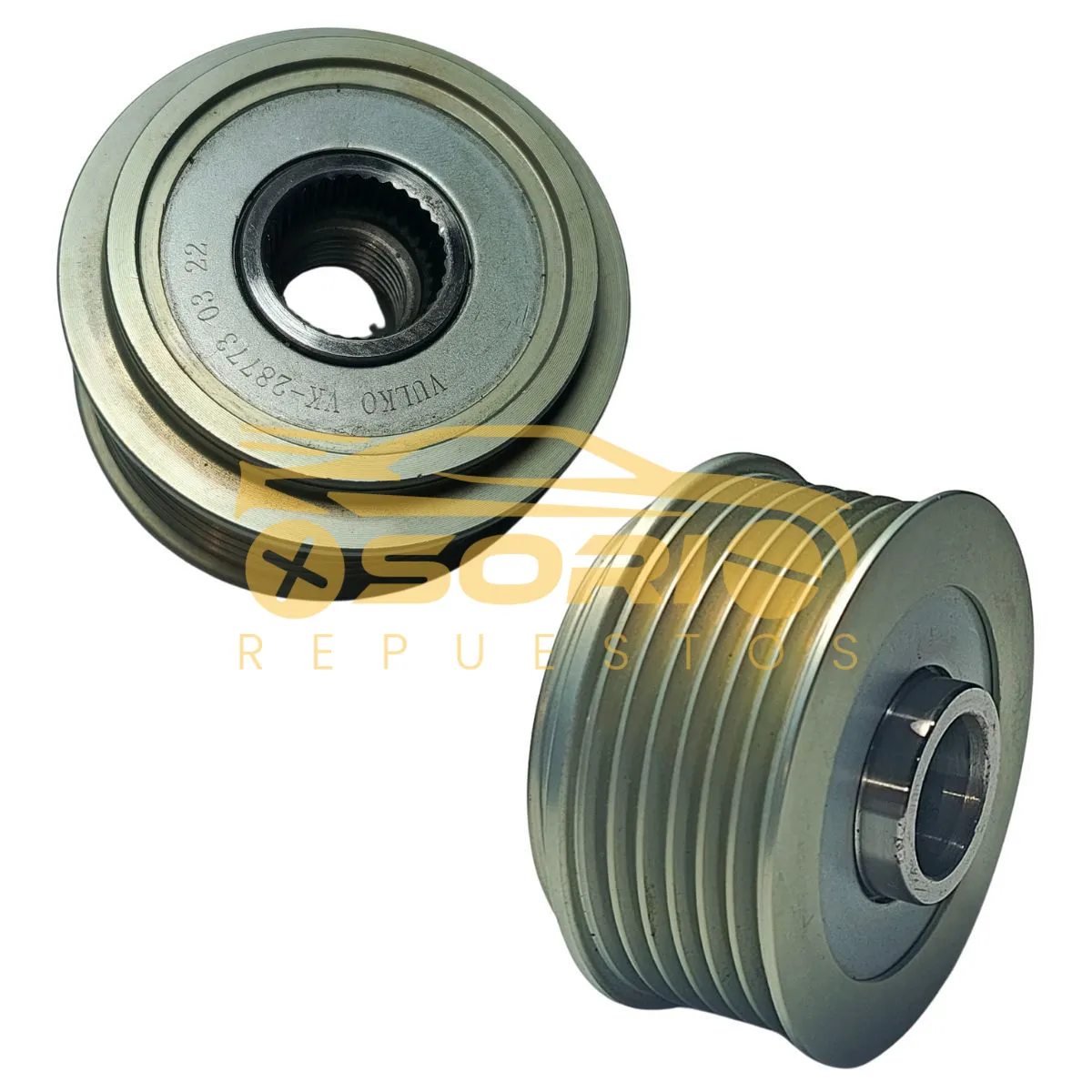 polea acanalada vulko kia picanto ion 14 sportage pol 28773