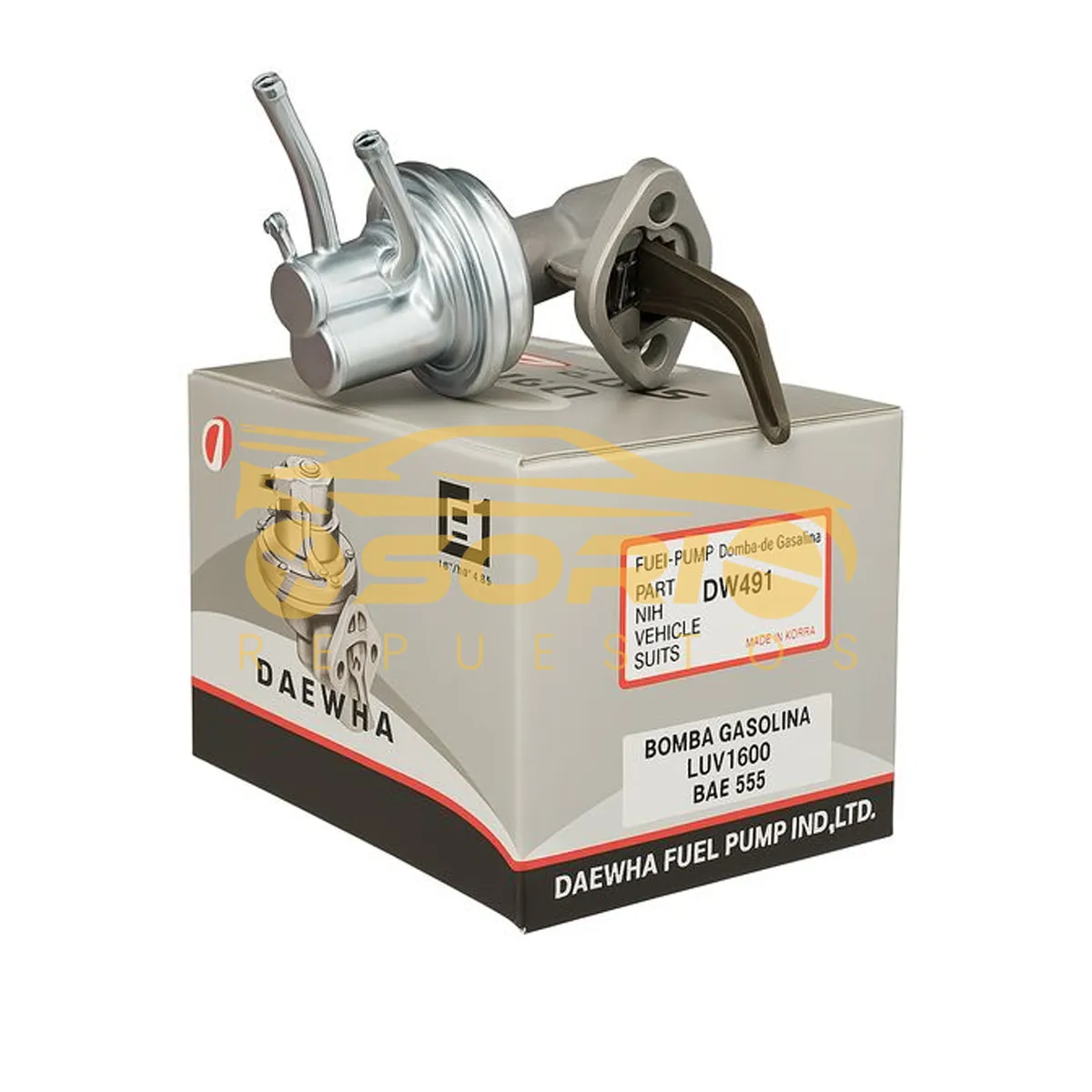 bomba gasolina mecanica daewha chevrolet luv 1600 dw491