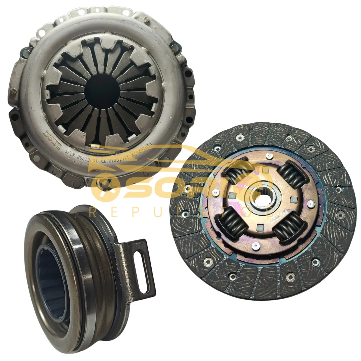kit clutch linea amarilla bwbtx chevrolet spark 5 spark cronos 06 510102btx