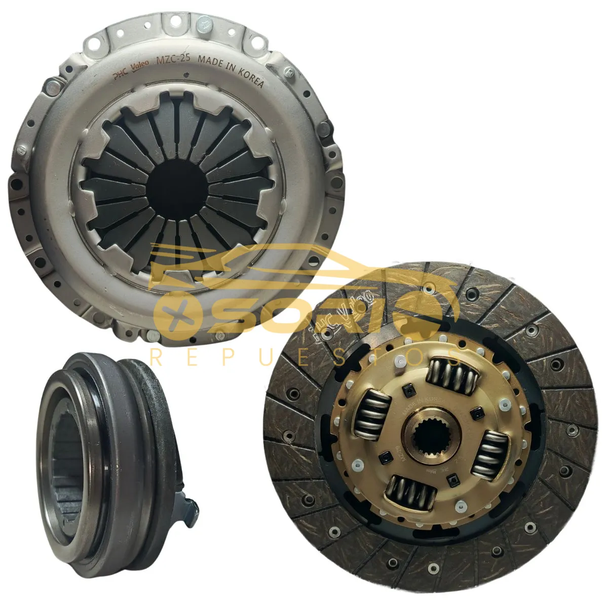 kit clutch valeo ford laser todos kia rio stylus rio todos mzk 041