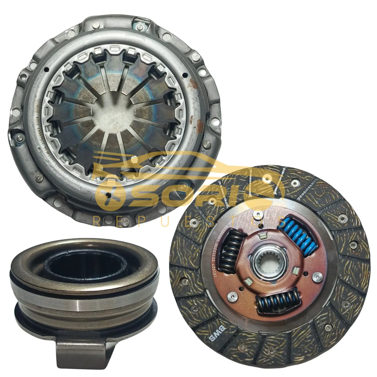 kit clutch bwb chery qq todos chevrolet alto 98 00 wagon r 99 02 510033b