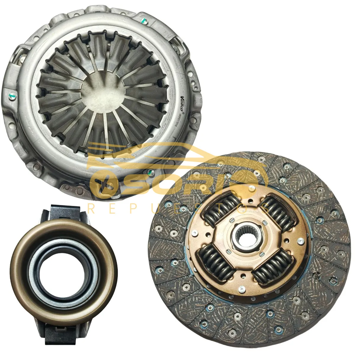 kit de clutch completo para diesel velko nissan navara todos nissan np300 todos terrano todos vkr211016