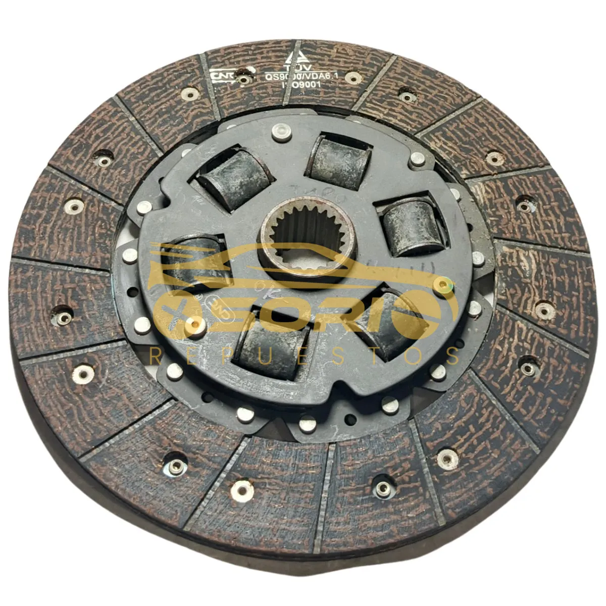 disco de clutch cnc toyota hilux todos dty 2208